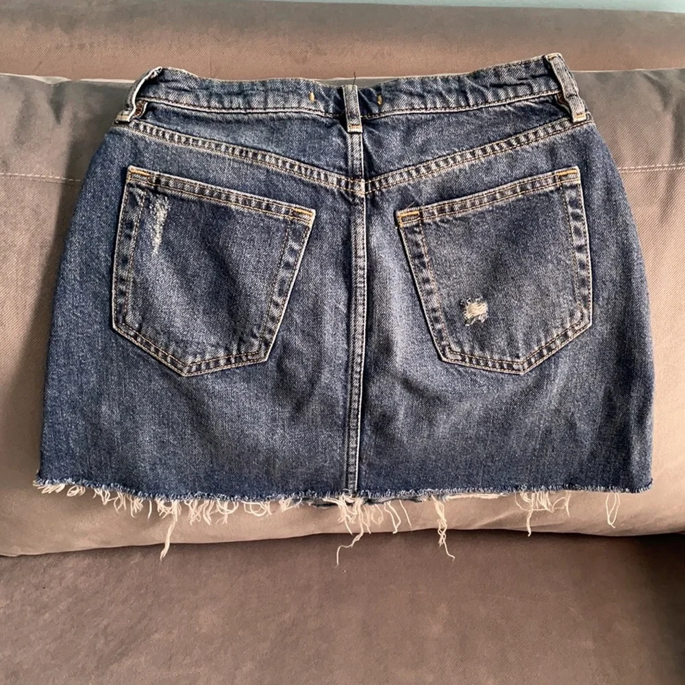 Free People We The Free Jean Skirt